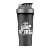 Coqueteleira 600ml Whey Top Taste Body Action - Preto